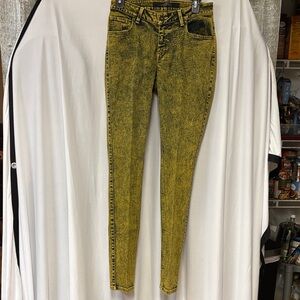 PZI Yellow Skinny Jeans